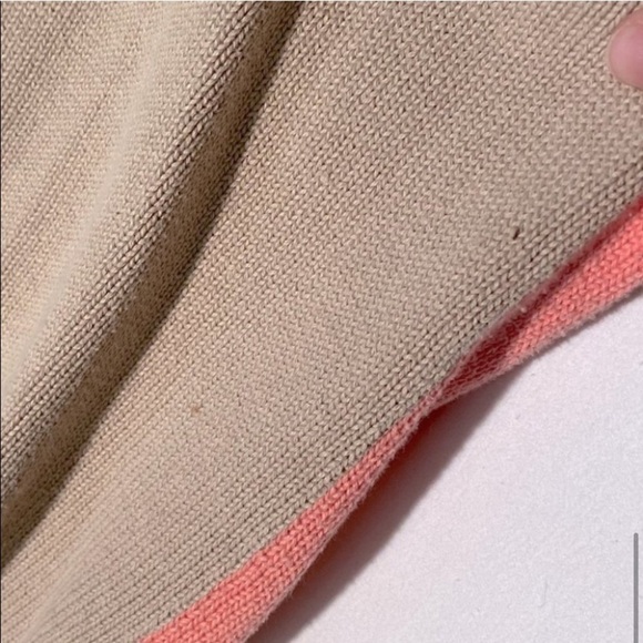 Vintage La Mode Spruce Ridge Pastel Colour Block Button Up Knit Cardigan M - Picture 12 of 14